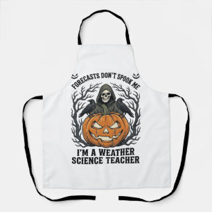 Tablier Professeur Météo Halloween Épouvantable Faucheur C
