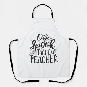 Tablier Professeur Spooktacular - Drôle Enseignant Hallowe