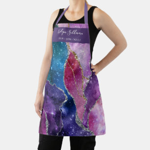 tablier professionnel de beauté agate pétillant