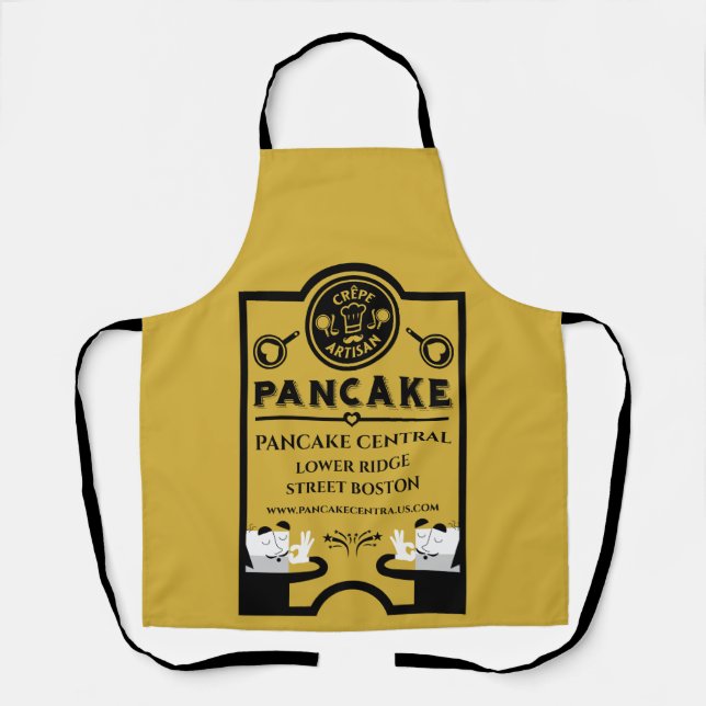 Tablier Promotion du vendeur de pancake (Recto)