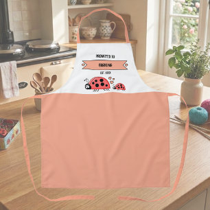 Tablier Promue grand-mère coccinelles pêche