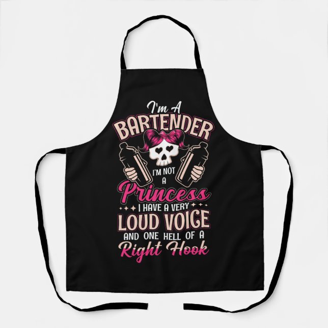 Tablier Propriétaire De Bar Et Pub Dit Mixologue Bartender (Recto)