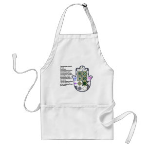 Tablier Propriétaire de l'aire de main Khamsa 1