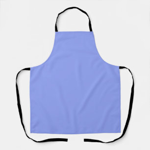 Tablier publicité bleu pastel personnalisée couleur unie s