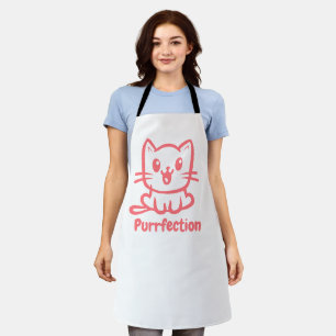 Tablier Purfection, Très Mignonne Chat Anime