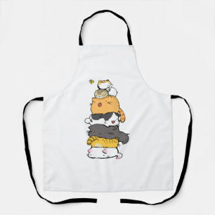 Tablier Pyramide de chats