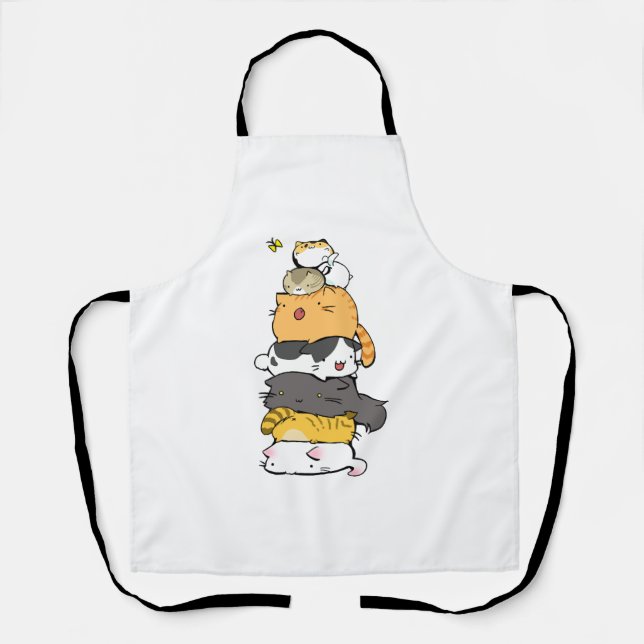 Tablier Pyramide de chats (Recto)