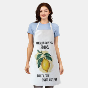 Tablier Quand La Vie Vous Donne Des Citrons