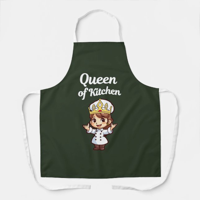 Tablier Queen of Kitchen (Recto)