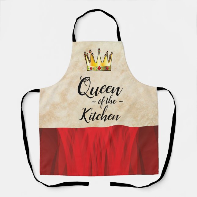 Tablier Queen Of The Kitchen Apron (Recto)