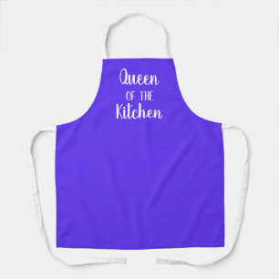 Tablier Queen of the Kitchen Royal Purple Apron