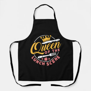 Tablier Queen of the Lunch Scene Jote Lunch Lady