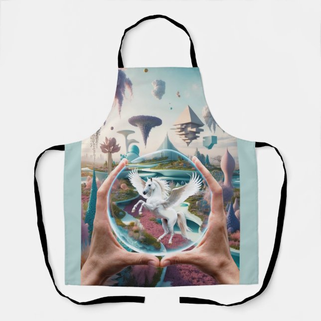 Tablier Quelque part là-bas - Ce n'est pas faire croire (Recto)