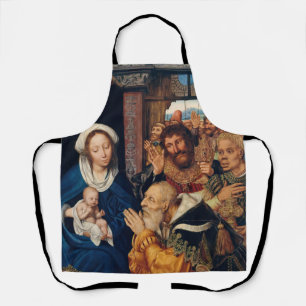 Tablier Quentin Matsys - L'Adoration du Magi