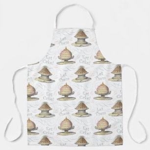 Tablier Qu'ils mangent du gâteau Chef pâtissier Drôle f