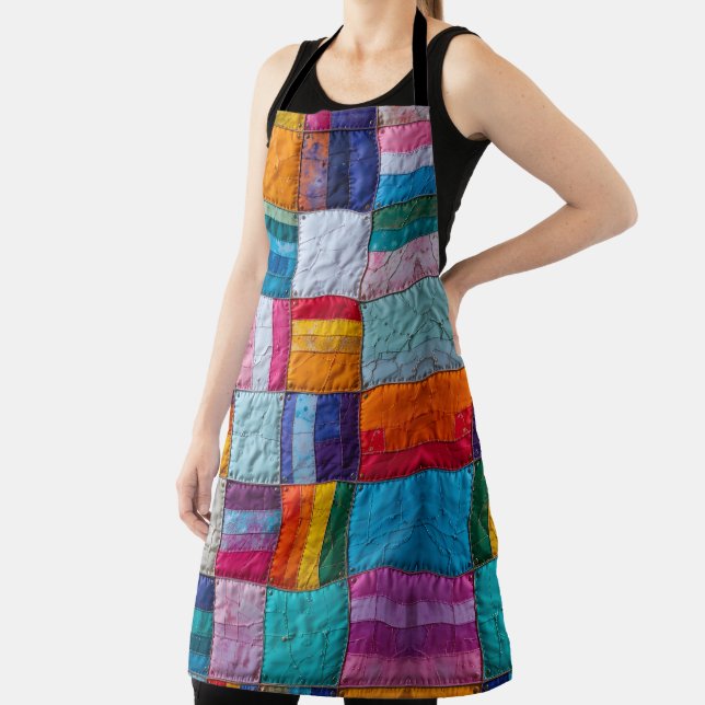 Tablier Quilt communautaire d'unité et de diversité (Insitu)