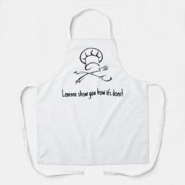 Tablier Quirky Unisex Chef Apron