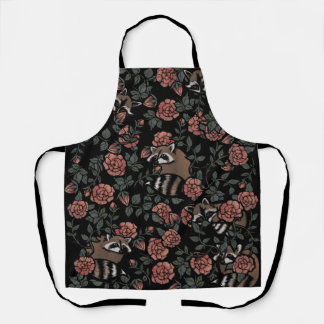 Tablier Raccos Rose