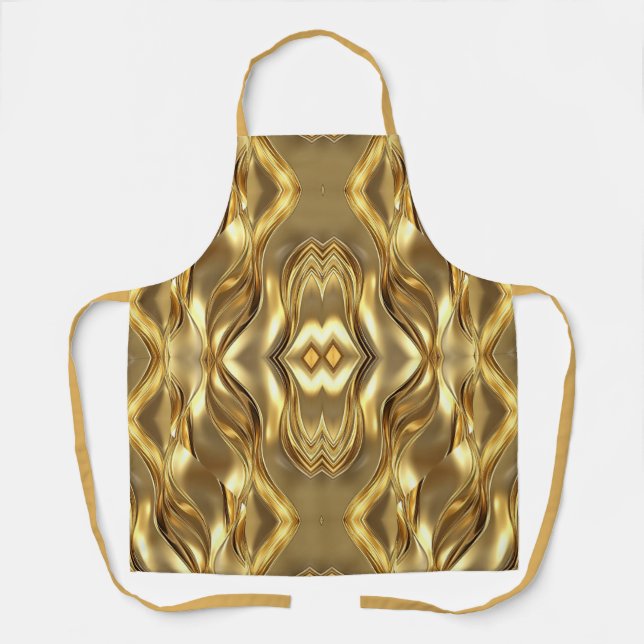 Tablier Radiant Golden Pattern (Recto)