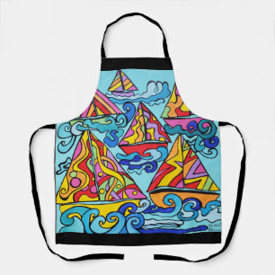 Tablier Rainbow Regatta