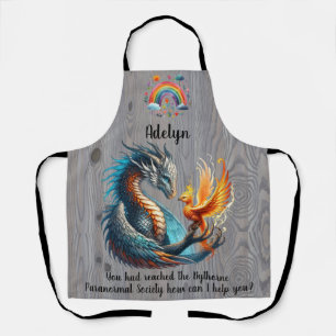 Tablier Rainbows, Dragons, Bird et Société Paranormale