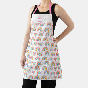 Tablier Rainbows et Hearts