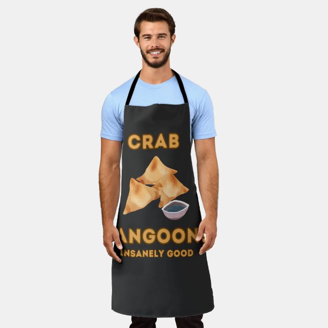 Tablier Rangoon de crabe délirant (Porté)