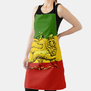 Tablier Rasta Lion de Judah Apron