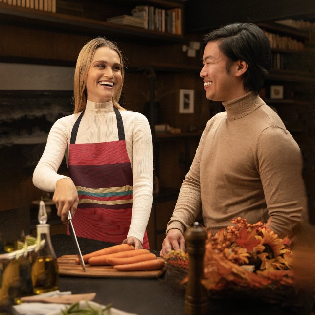 Tablier Rayures esthétiques (Créateur téléchargé)