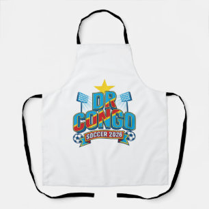 Tablier RDC Football 2026 Football Gras Pays Typographie