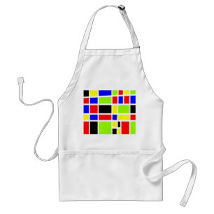 Tablier Rectangles colorées