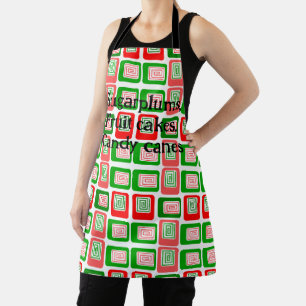 Tablier Rectangles de Noël