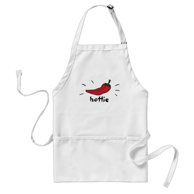 Tablier Red Chili Pepper Hottie Apron (Devant)