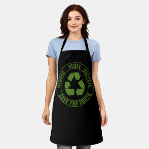 Tablier Réduire la réutilisation du recyclage