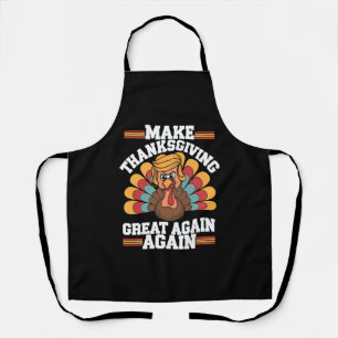 Tablier Refaire Thanksgiving Great Again Trump Dinde 2024