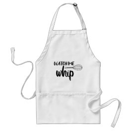 Tablier Regarder moi Whip // Drôle Citation Pun De Cuisson