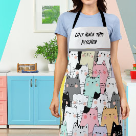 Tablier Règle de chat cette cuisine