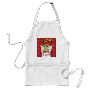 Tablier Reindeer Angel C'est la saison d'être Vegan