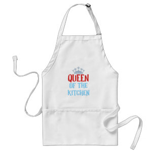 Tablier Reine de la Couronne de cuisine