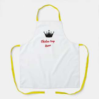 Tablier Reine de la soupe de poulet