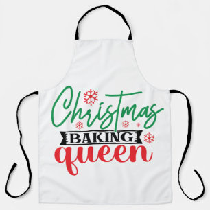 Tablier Reine de Noël