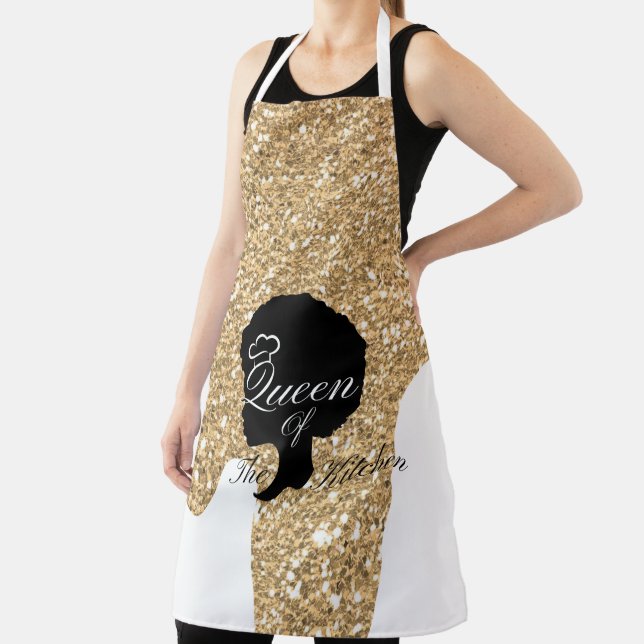 Tablier Reine noire de la cuisine  (Insitu)