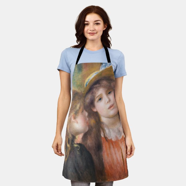 Tablier Renoir - Portrait de deux petites filles (Porté)