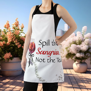 Tablier Renverse la Sangria... pas le thé