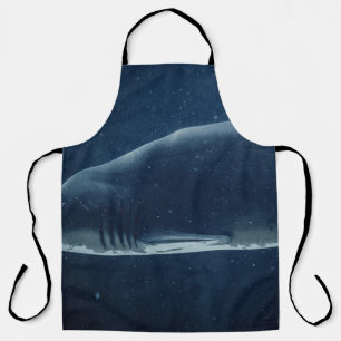 TABLIER REQUINS NOIRS ET BLANCS SOUS L'EAU