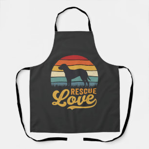 Tablier Rescue Love Retro Dog Sunset_1
