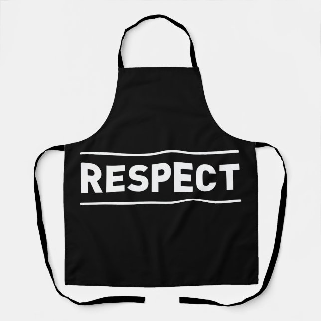 Tablier Respect (Recto)
