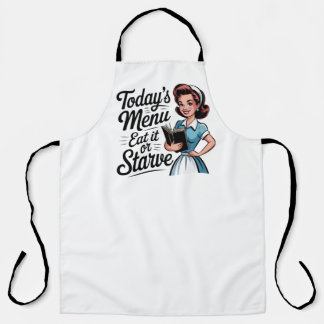 Tablier Retro 50s Waitress – Funny Vintage Kitchen