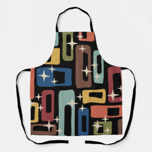 Tablier Retro Mid-Century Moderne Abstrait