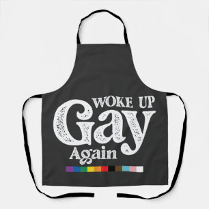 Tablier Réveillez Gay Soutenez à nouveau LGBT Pride